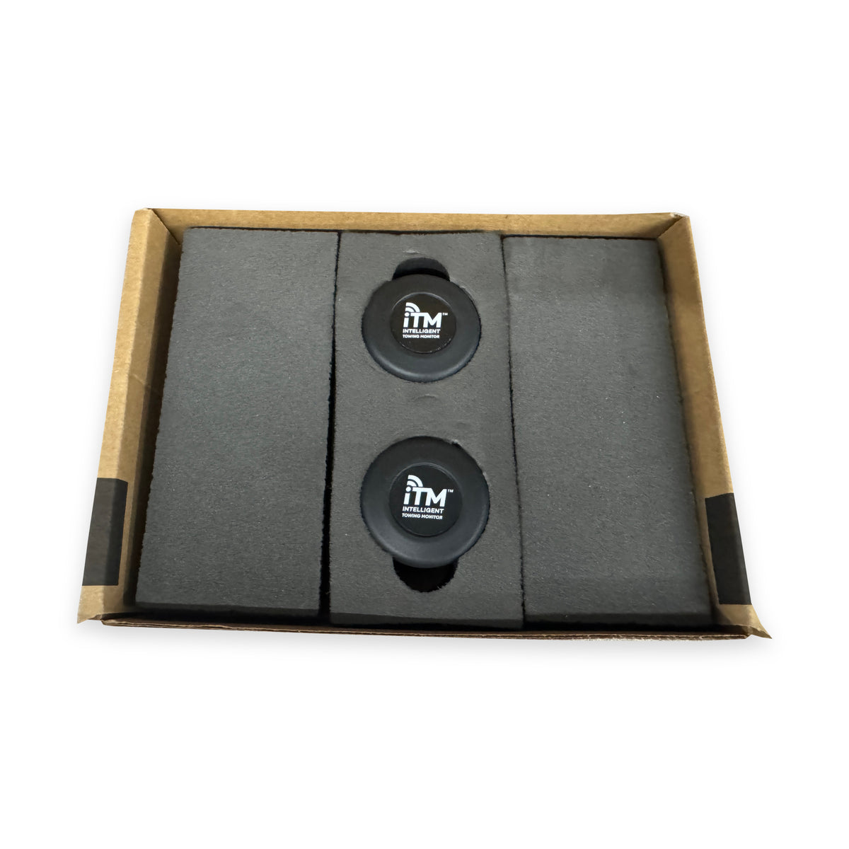 iTM Intelligent Towing Monitor 2 sensor kit in its packaging