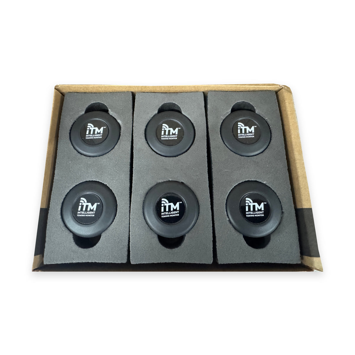 iTM Intelligent Towing Monitor 6 sensor kit in its packaging